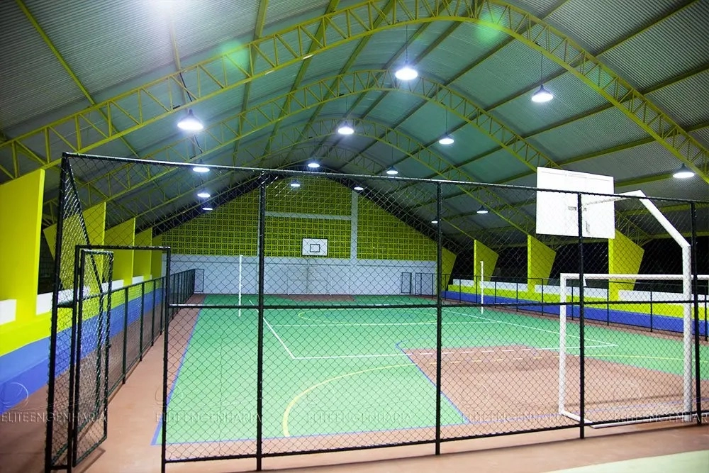 Construção de 02 Quadras no Município de nova Viçosa / BA