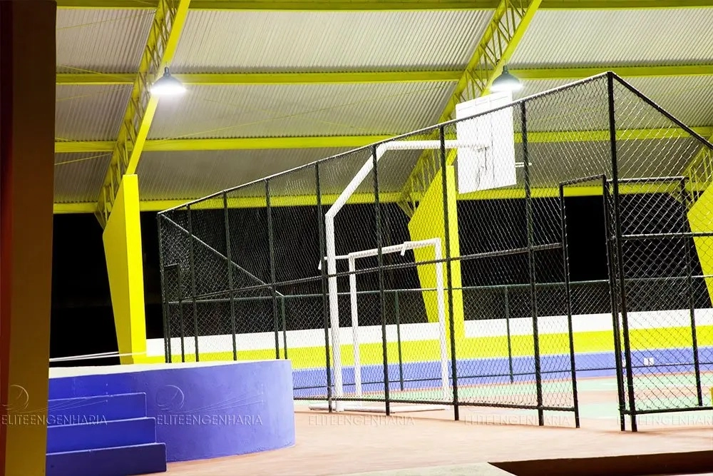 Construção de 02 Quadras no Município de nova Viçosa / BA