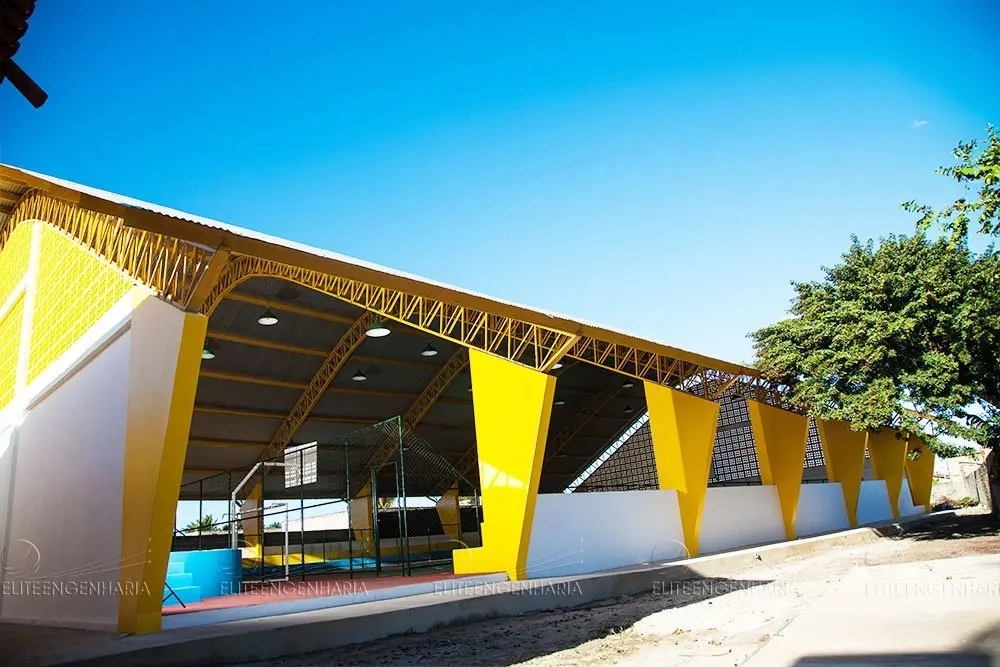 Construção de 02 Quadras no Município de nova Viçosa / BA
